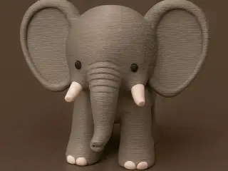 Elephant figurine