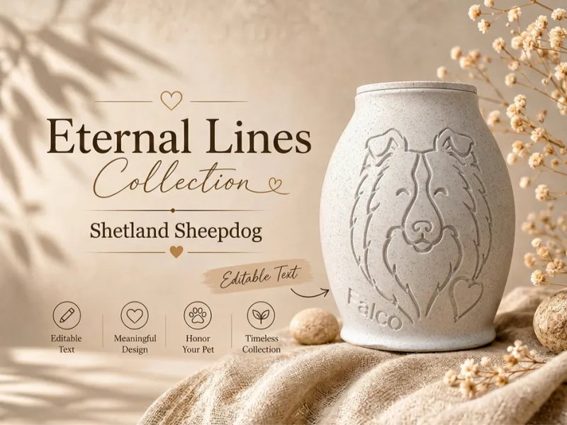 Urna Eternal Lines – Pastor de Shetland