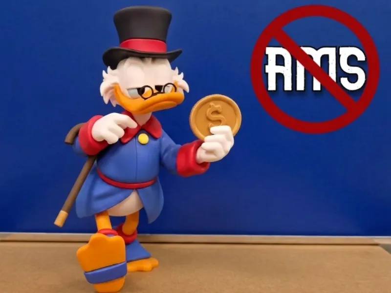 Scrooge McDuck / NO AMS  23 cm Height