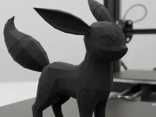 Umbreon low poly
