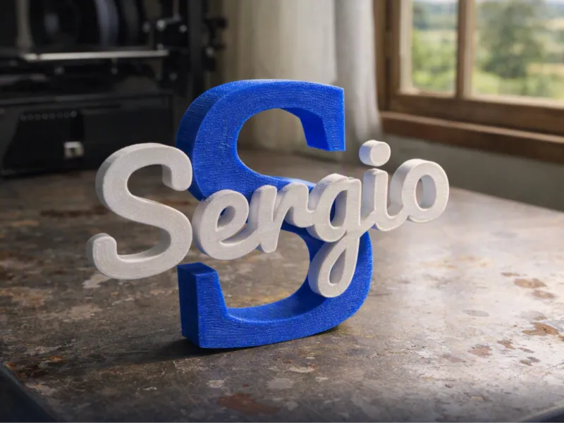 Wall Art Name Sergio
