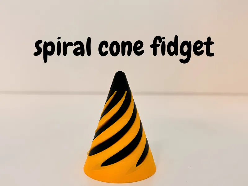 Spiralkegel-Fidget
