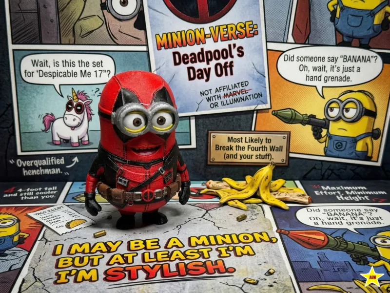 💥 Deadpool Minion — Maximum Effort, Minimum Height | AGW Ma