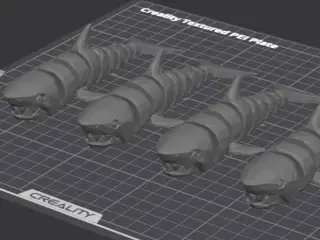 Articulated Great White Shark