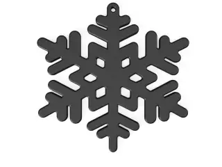 Snowflake Christmas Decoration