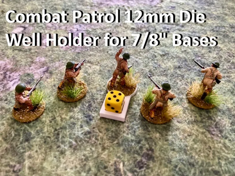 Combat Patrol Well-12mm die for 7/8-inch bases