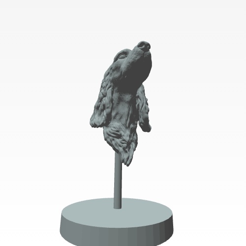 Busto de Spaniel