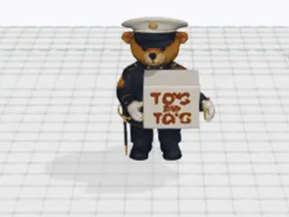 Marine Corps Toys Gunnery Sergeant Bear