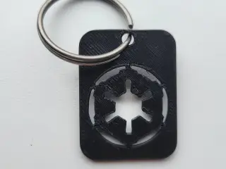 Star Wars Empire Logo Keychain