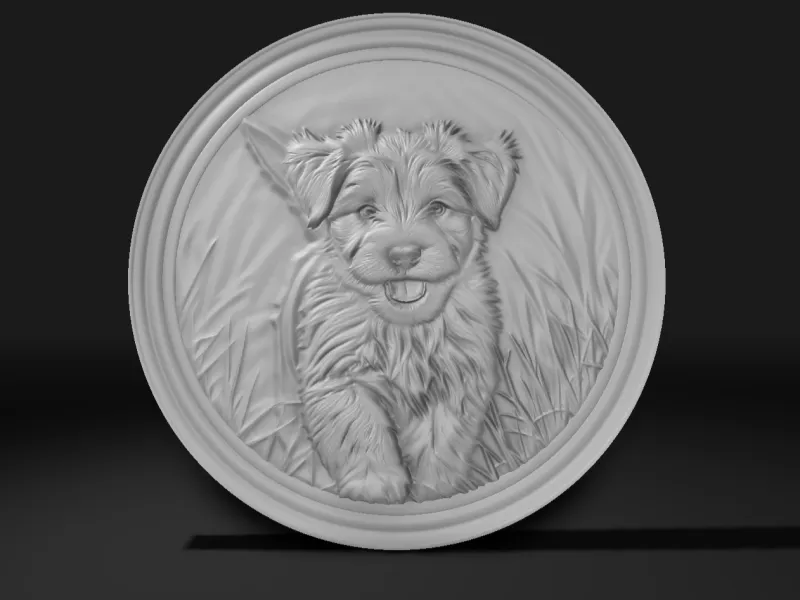 Cute Dog (single color)