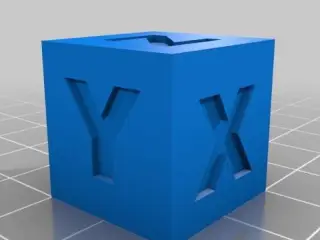 funny calibration cube