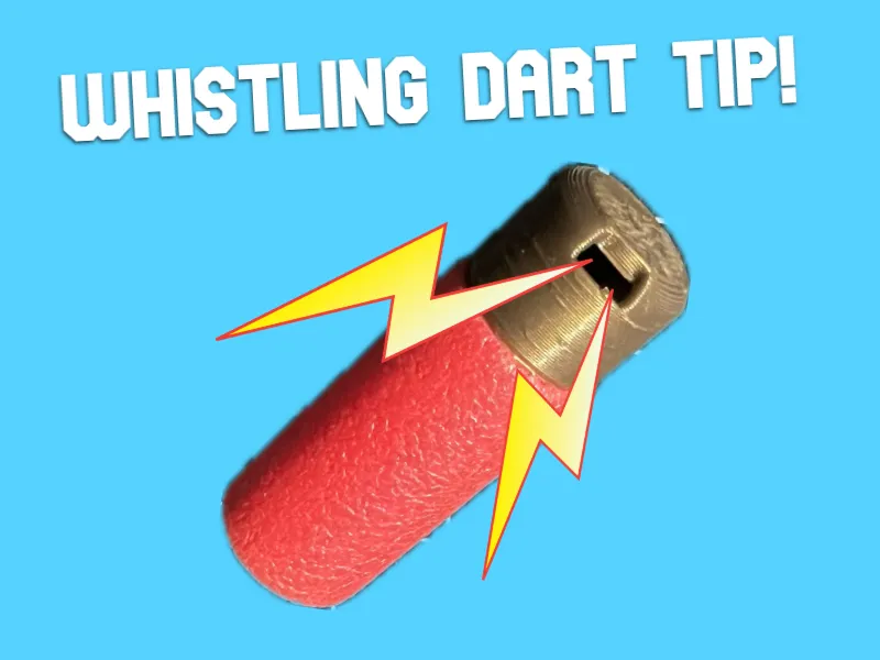 Whisle dart tip