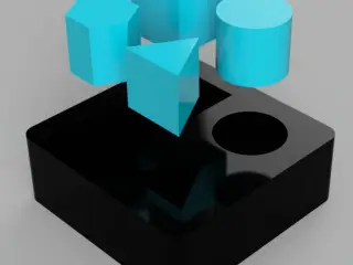 Jeu trieur de formes