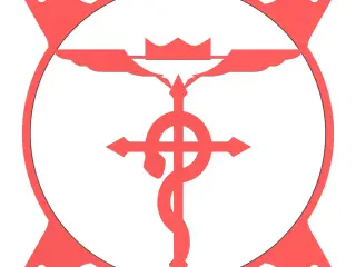 Plate Cover Fan - Full Metal Alchemist FLAMEL