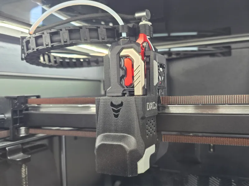 DXC2 + Cartographer K2 shroud and cable mount