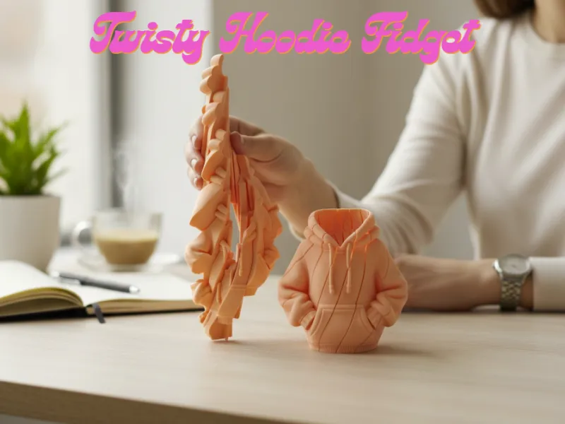 Hoodie Twisty Fidget