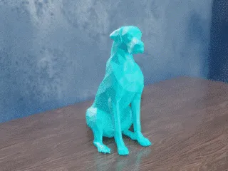 Low Poly Dog