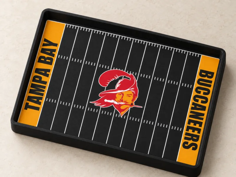 ถาด EDC วันแข่งฟุตบอลสไตล์ย้อนยุค Tampa Bay Buccaneers - Gameday 2.0