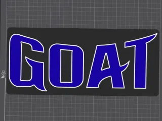 GOAT Movie Logo