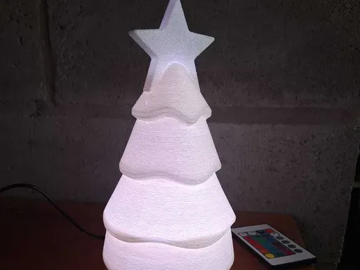 Arbol de navidad con luz (kit 001 RGB)