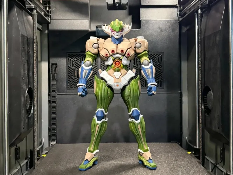 Kotetsu Jeeg Mecha - Fan Re-imagining 3D Print Model