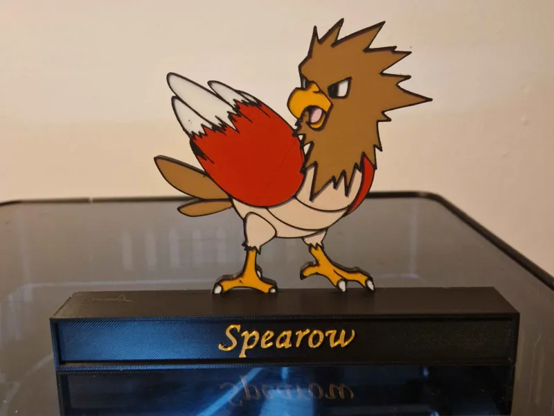Spearow no Suporte