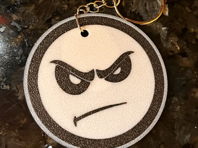Keychain Malhumorado