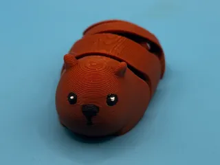 Articulated Capybara (print in place+CFS)