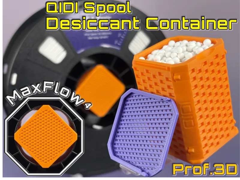 QIDI Spool Filament Storage ⧸ MaxFlow⁴