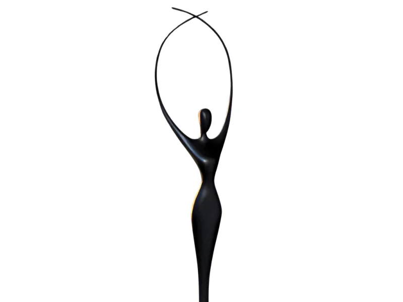Abstract Graceful Dancer Statue