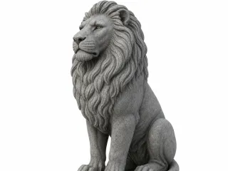 Lion statue