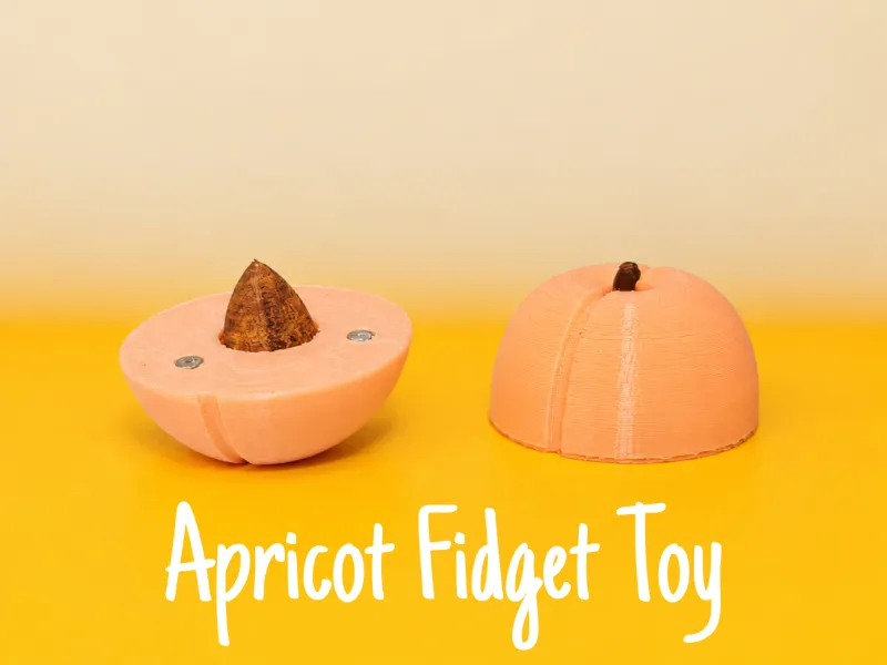 Magnetic Apricot Fidget Toy