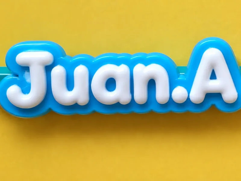Nombre personalizado para lapiz JUAN.A