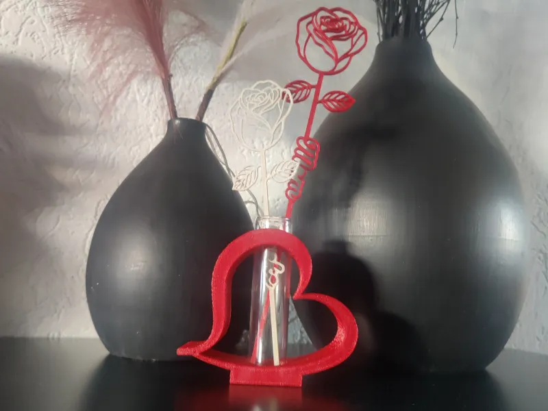 Vaso a cuore per la Festa della Mamma