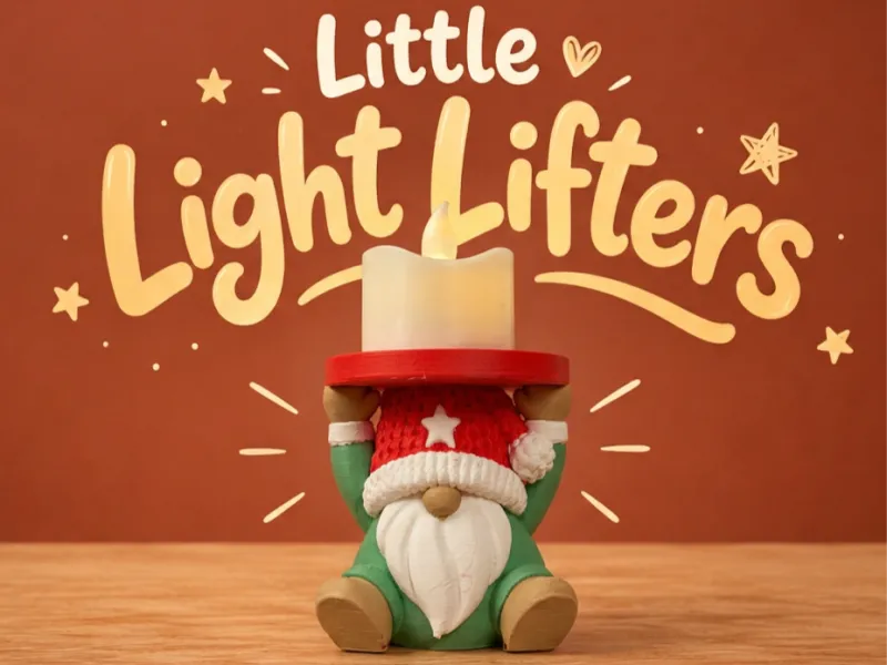 Gnome Christmas Little Light Lifters