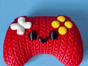 Manette de jeu tricotée (multipièces)
