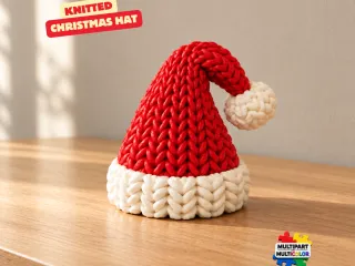 KNITTED CHRISTMAS HAT 🎅🧶