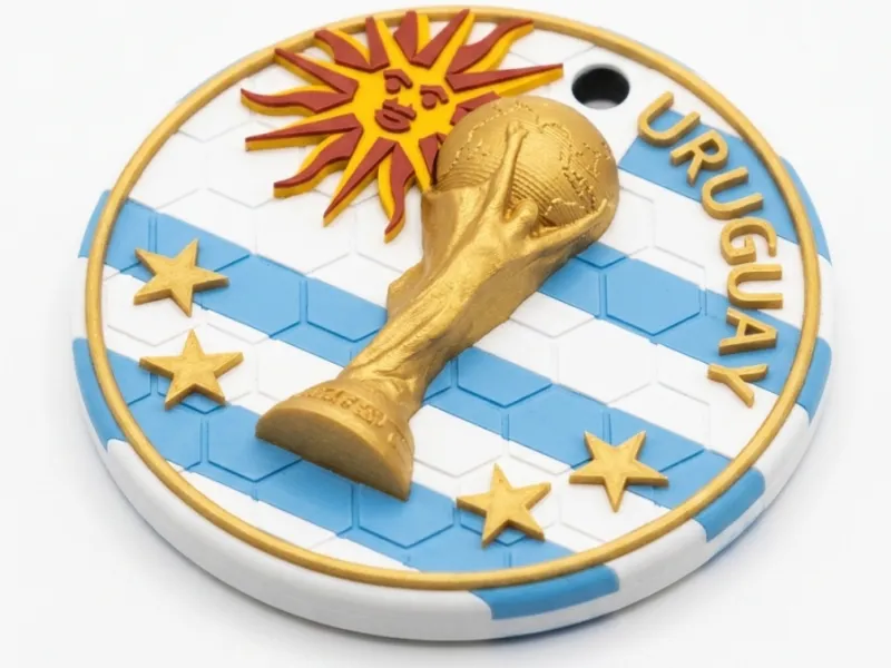 LLAVERO URUGUAY CAMPEÓN (4 ESTRELLAS)