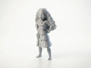 Moana Figurine Disney Princess 3D Printable