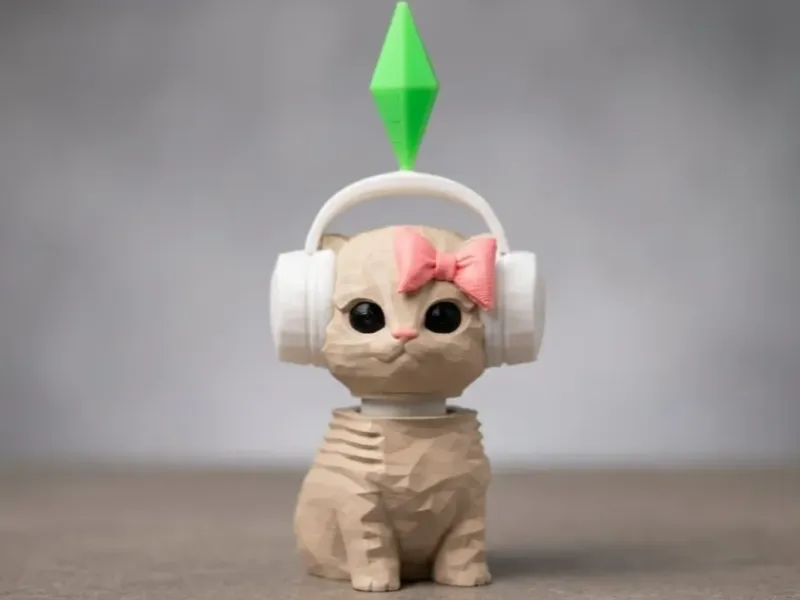 Bobblehead Sims Cat Meme - Ultimate version