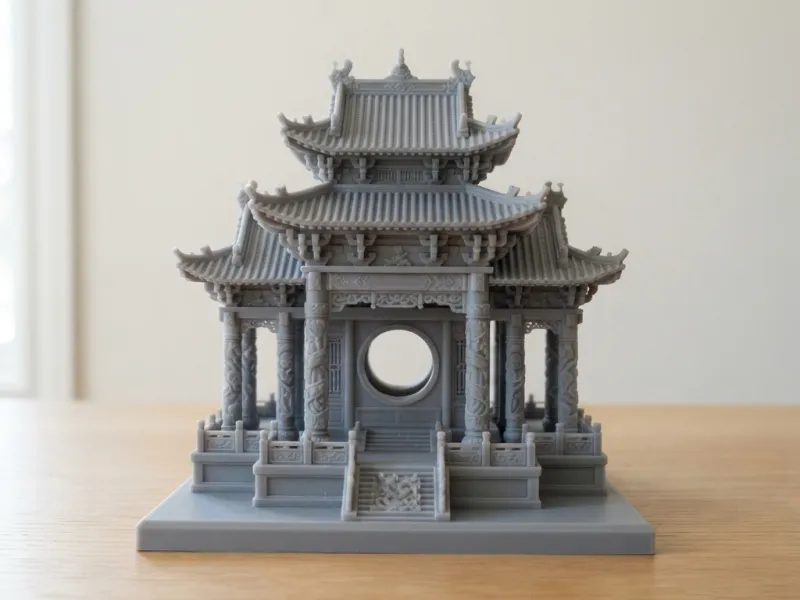 Temple Incense Holder
