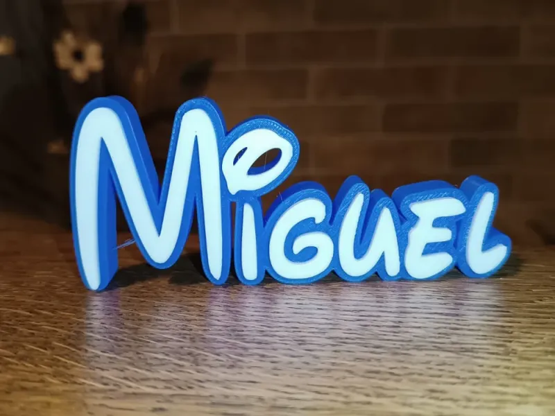 Miguel Disney ชื่อสำหรับตกแต่ง