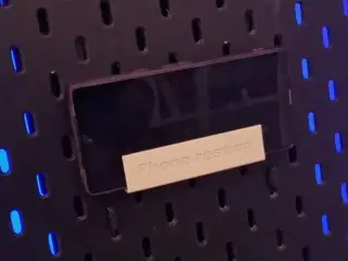 Phone holder (an 'Ikea Skadis Charger wall' module)