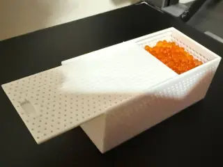 Silica gel holding box