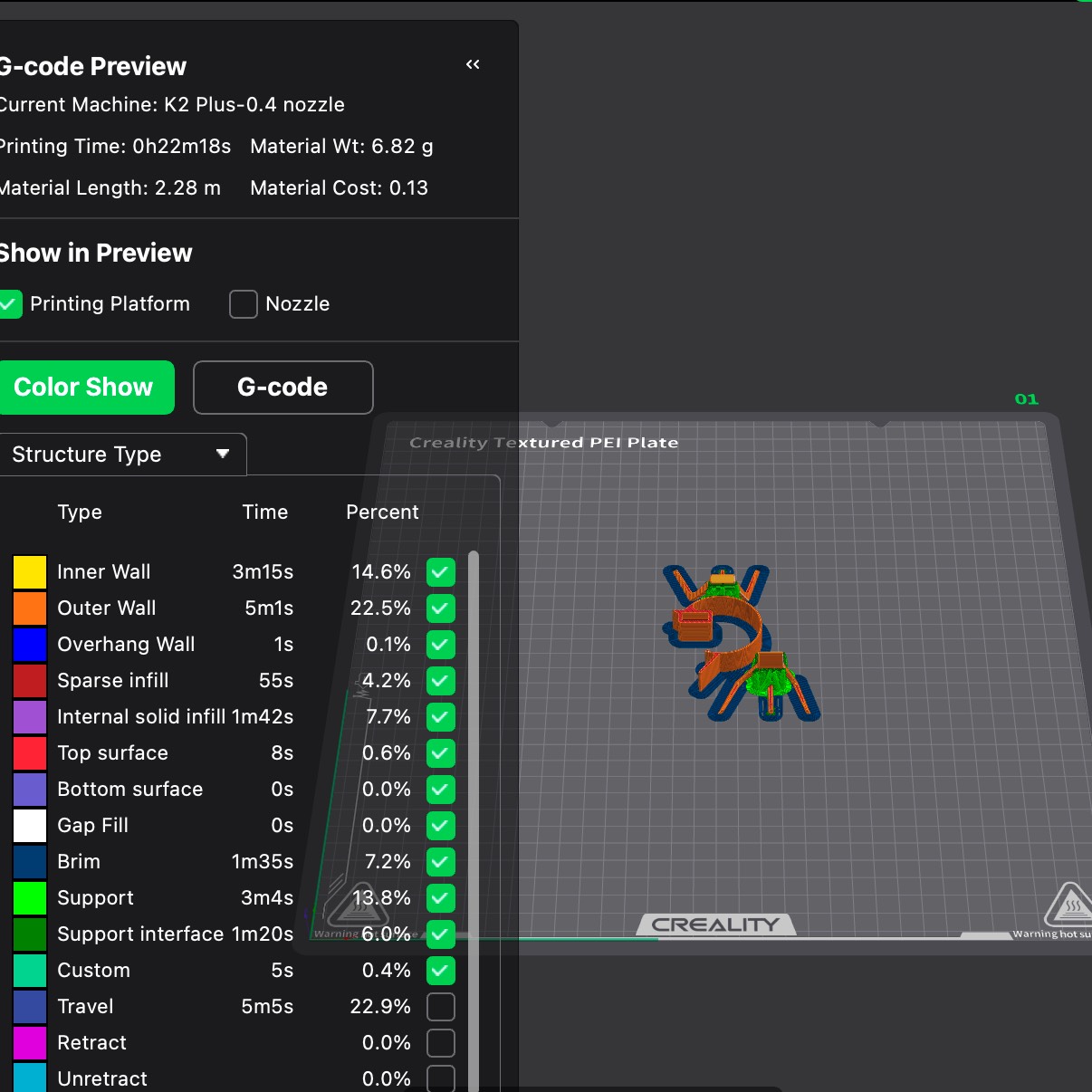 Home print settings: Articulated Beetle Buddy.3mf