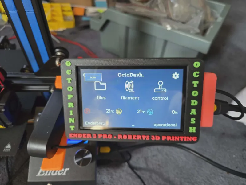 Elecrow 5英寸 DIS05490T 屏幕支架，适用于 Ender 3