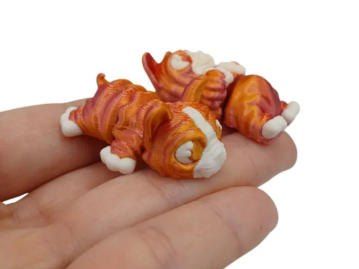 3D Tinys Baby Bull Dog