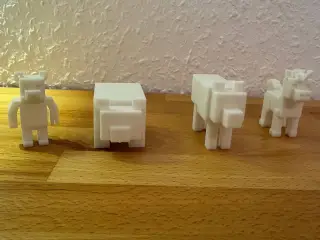 Tiere im Minecraft Style