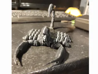 Flexi Scorpion with The Rock head