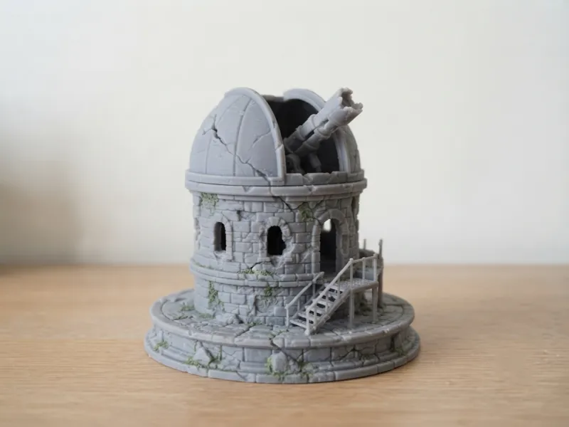 Observatoire en ruines
